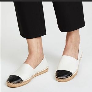 Tory Burch Espadrille Flats size 8.5 NIB
